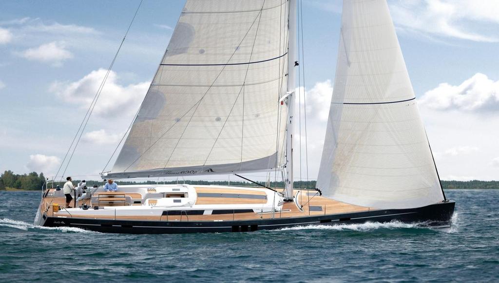 Showing at Cannes Hanse 630 ©  SW